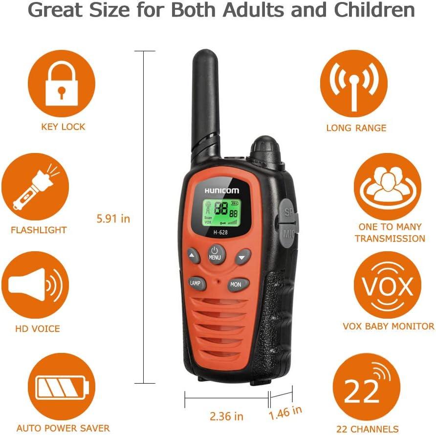 Рація для бізнесу Walky Talky Durable HUNICOM з роз'ємом для навушників (22115498) - фото 2