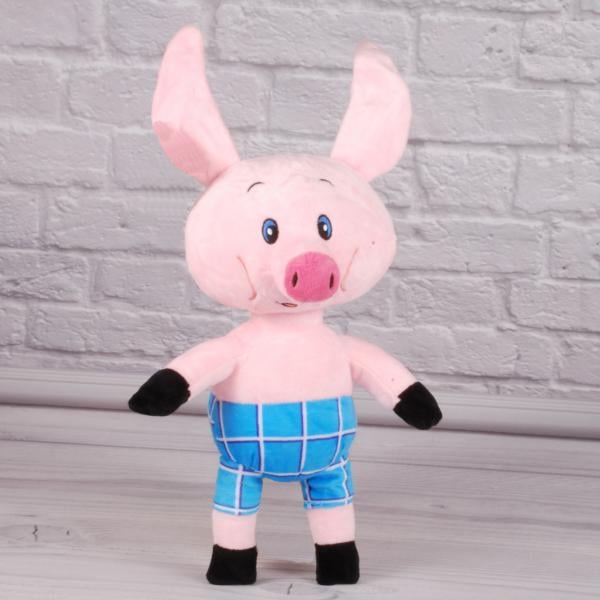 Мягкая игрушка A-Toys Поросенок в одежде 30 см (21300-1)