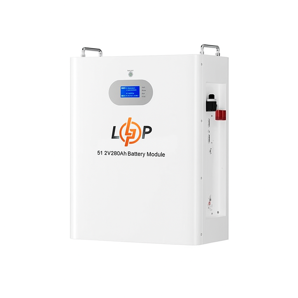 Аккумуляторная батарея LogicPower LP LiFePO4 51,2V 230 Ah 11776Wh Smart BMS 200A LCD AB RS485 CAN (LP31411)
