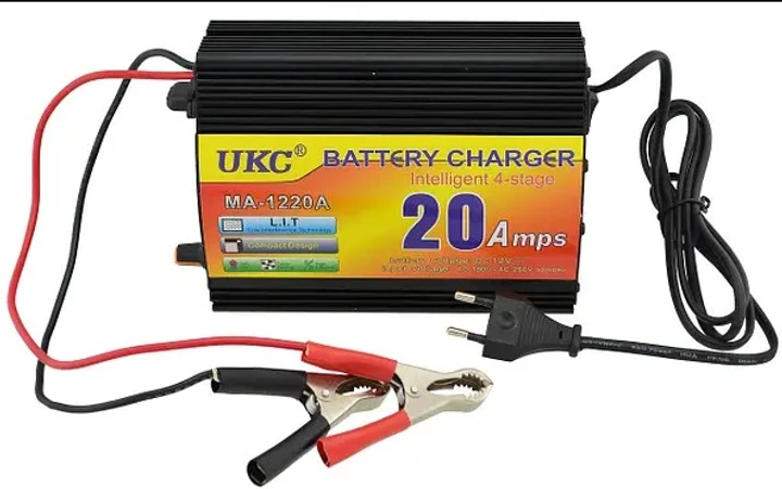 Зарядний пристрій автомобільних акумуляторів UKC Battery Charger 20A MA-1220A Black (2344075274)