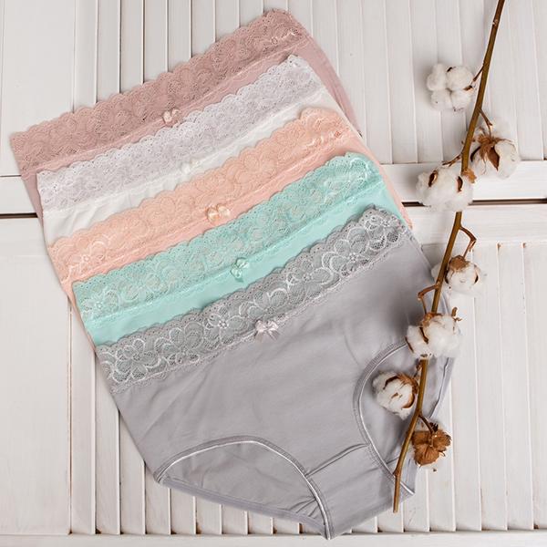 Женские трусики слипы Nicoletta 2XL 5 шт. Однотонный (4625)