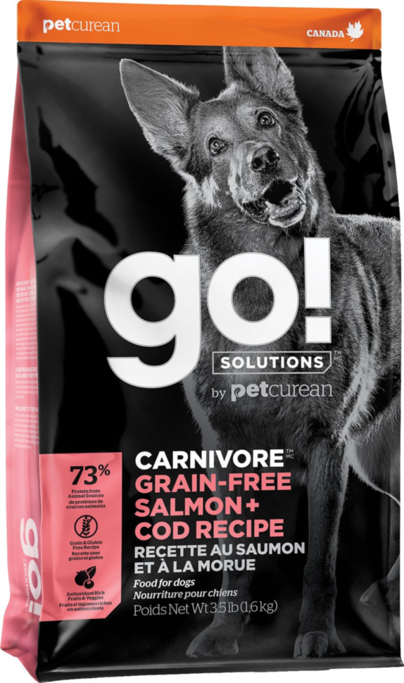 Корм сухой для собак Go! Solutions Grain Free Salmon Cod с лососем и щепкой 10 кг