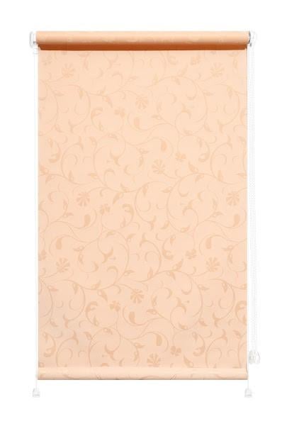 Ролета тканевая Sun Window Кловер 83х160 см 4302 Персиковый (10504227)
