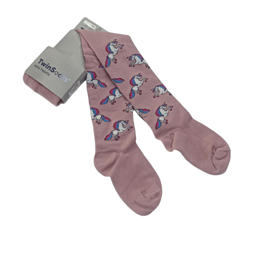 Колготки детские для девочки TwinSocks Единорожка 86 см-92 Розовый (310рє)