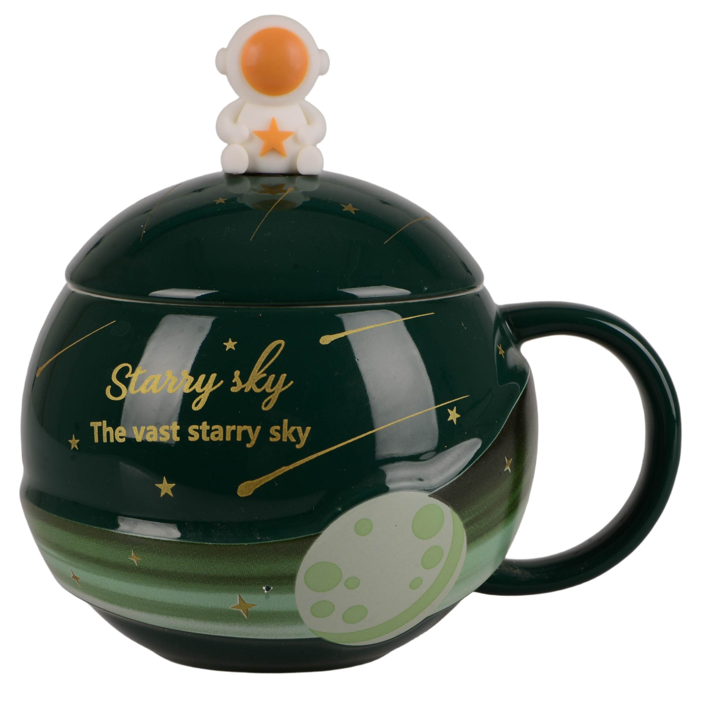 Чашка LED STARRY SKY 300 мл с ложкой (UG-B060375)