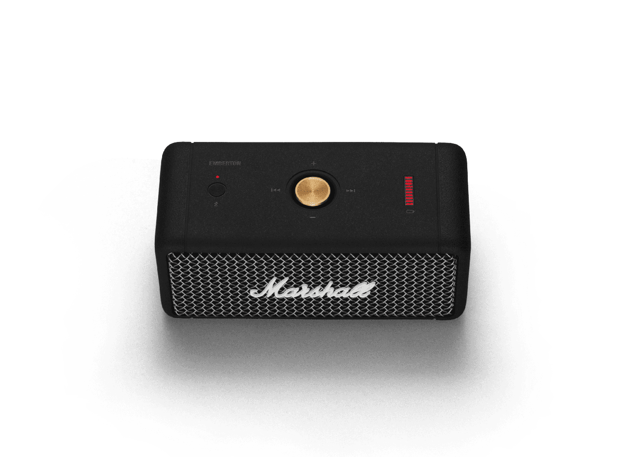 Портативная акустика Marshall Emberton Portable Speaker, Black (1001908) Официальная Гарантия - фото 3