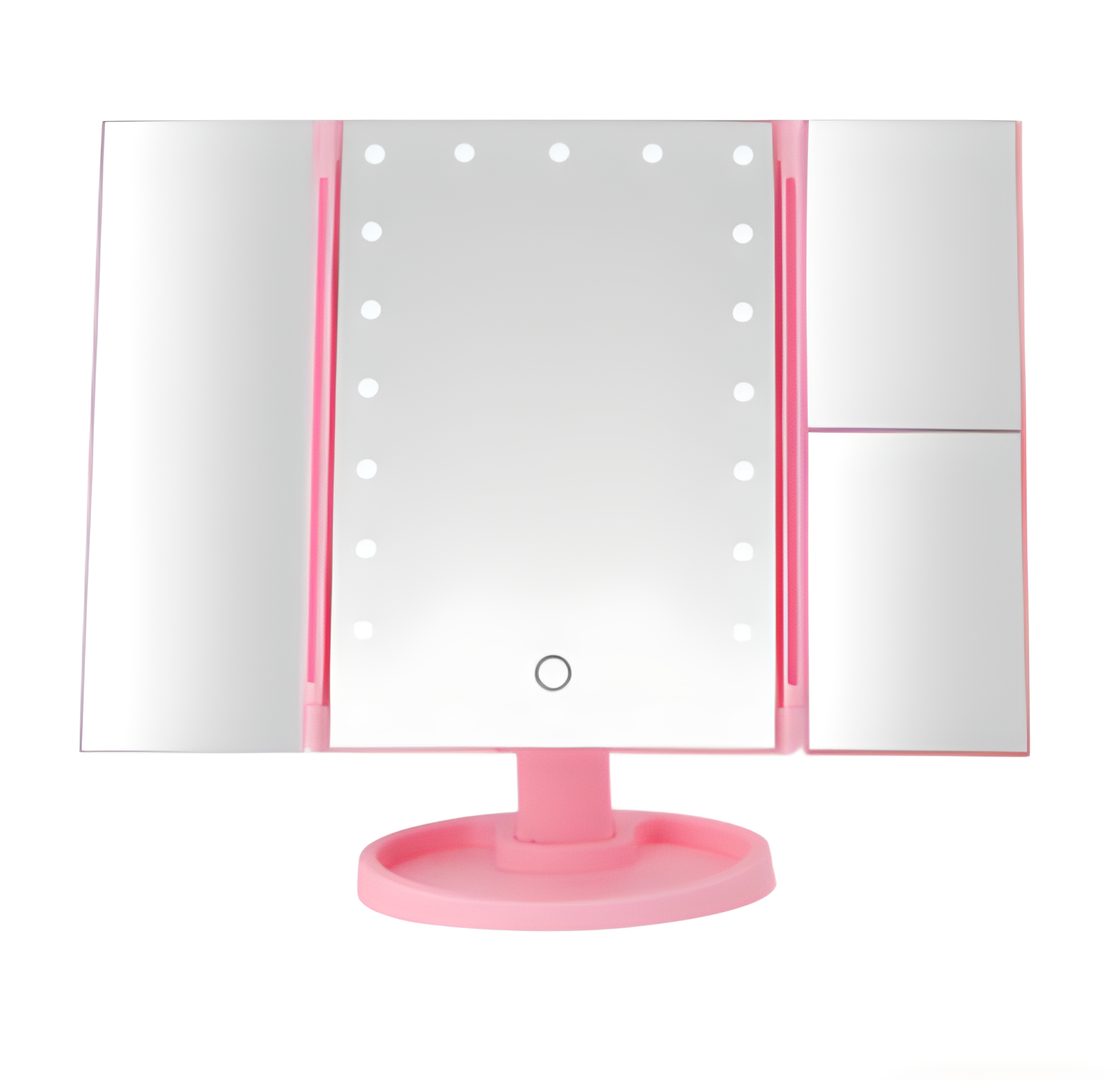 Дзеркало для макіяжу з Led підсвічуванням Superstar Magnifying Mirror 22 Pink (1083264411)