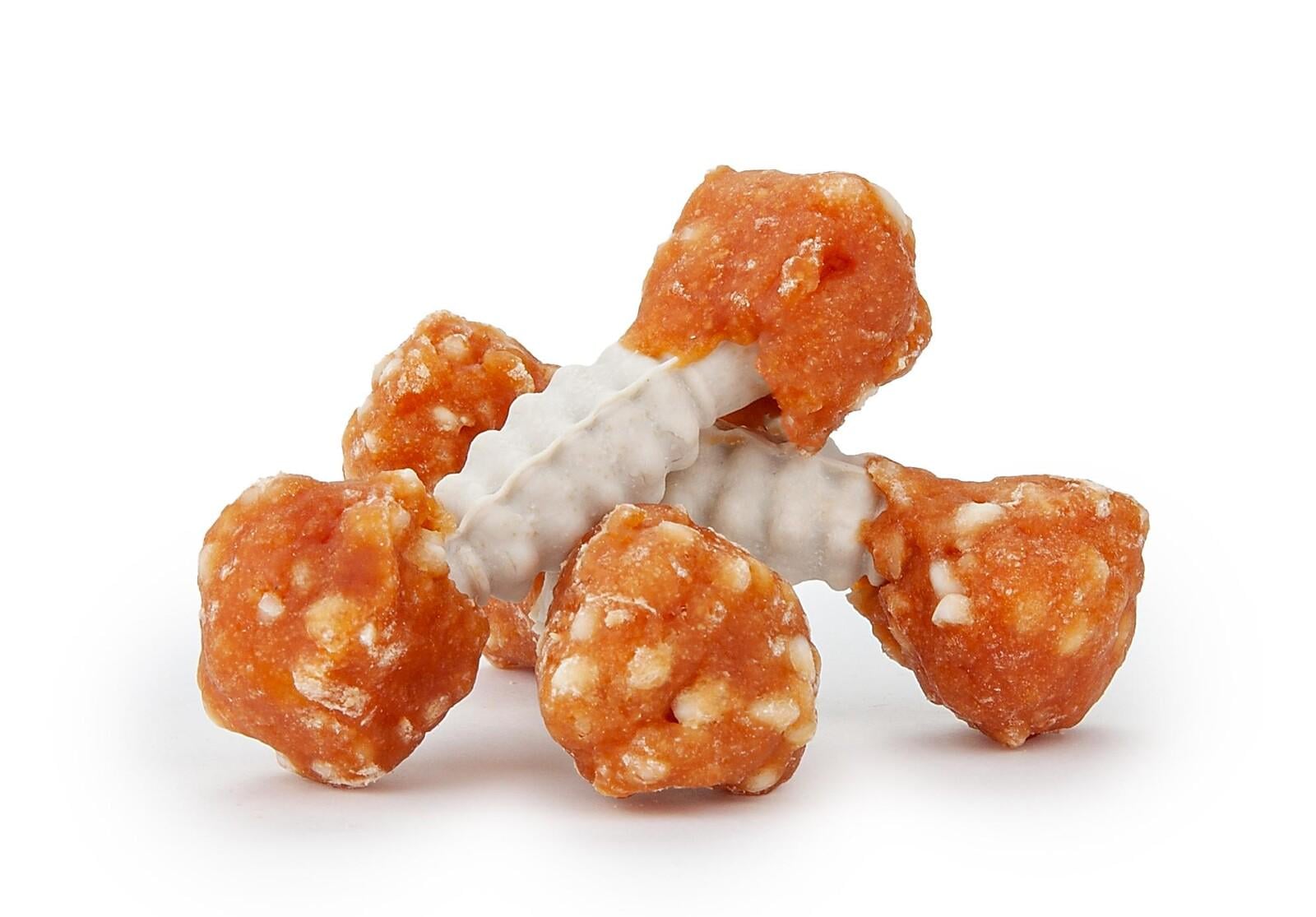 Лакомство для собак дентальные Happet Snack гантельки с курицей и рисом 5 см 2 шт. (GM01 5907708640437)