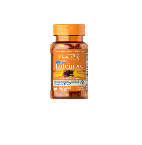 Лютеин Puritan's Pride 20 мг 60 капс. (4901)