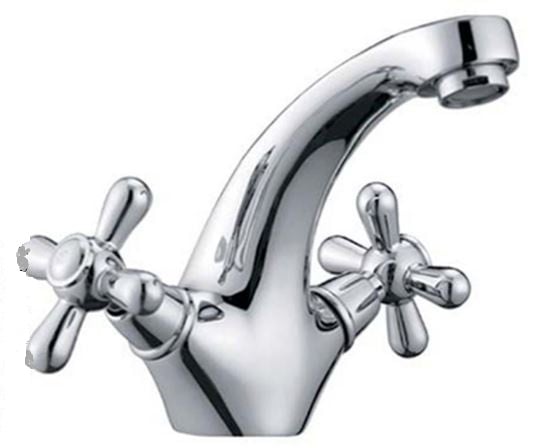 Смеситель для умывальника литой HAIBA DOMINOX Chr-161(HB0073)