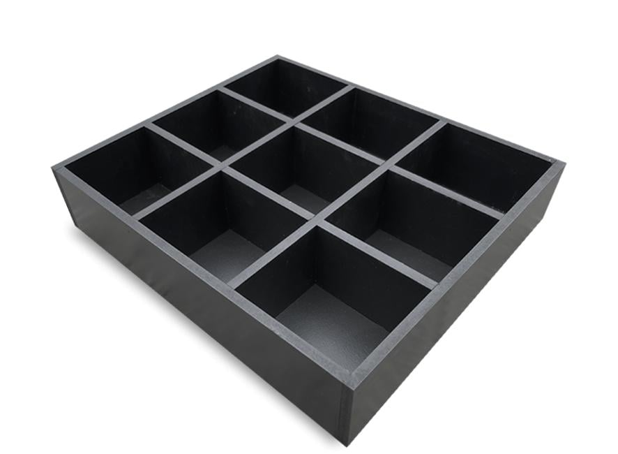 Барный органайзер для пакетиков чая на 9 секций МДФ 26х23х6 см Black (БАР 005) Барный органайзер для пакетиков чая на 9 секций МДФ 26х23х6 см Black (БАР 005)