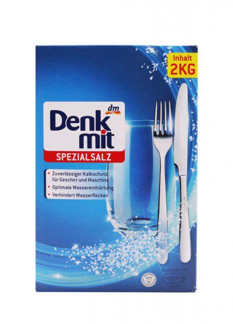 Сіль для посудомийних машин Denkmit specialsalz 2 кг
