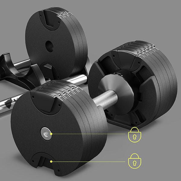 Гантель регулируемый WCG 8 уровней веса от 2 до 16 кг (2707033015) - фото 9 Гантель регулируемый WCG 8 уровней веса от 2 до 16 кг (2707033015) - фото 9