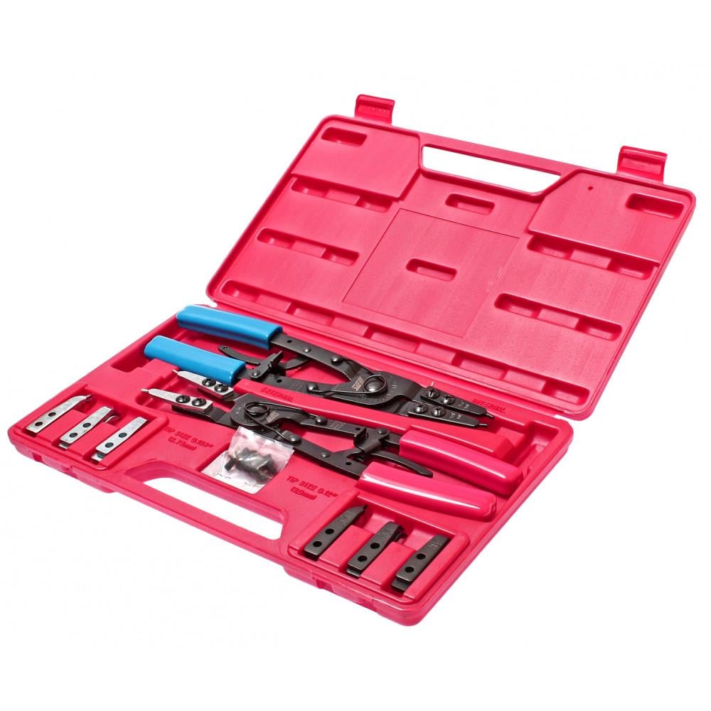 Щипцы для стопорных колец 265 мм 2 ед.