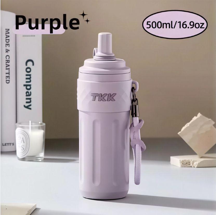 Термос із соскою 500 мл TKK2034 Фіолетовий (2640464001) - фото 12 Термос із соскою 500 мл TKK2034 Фіолетовий (2640464001) - фото 12