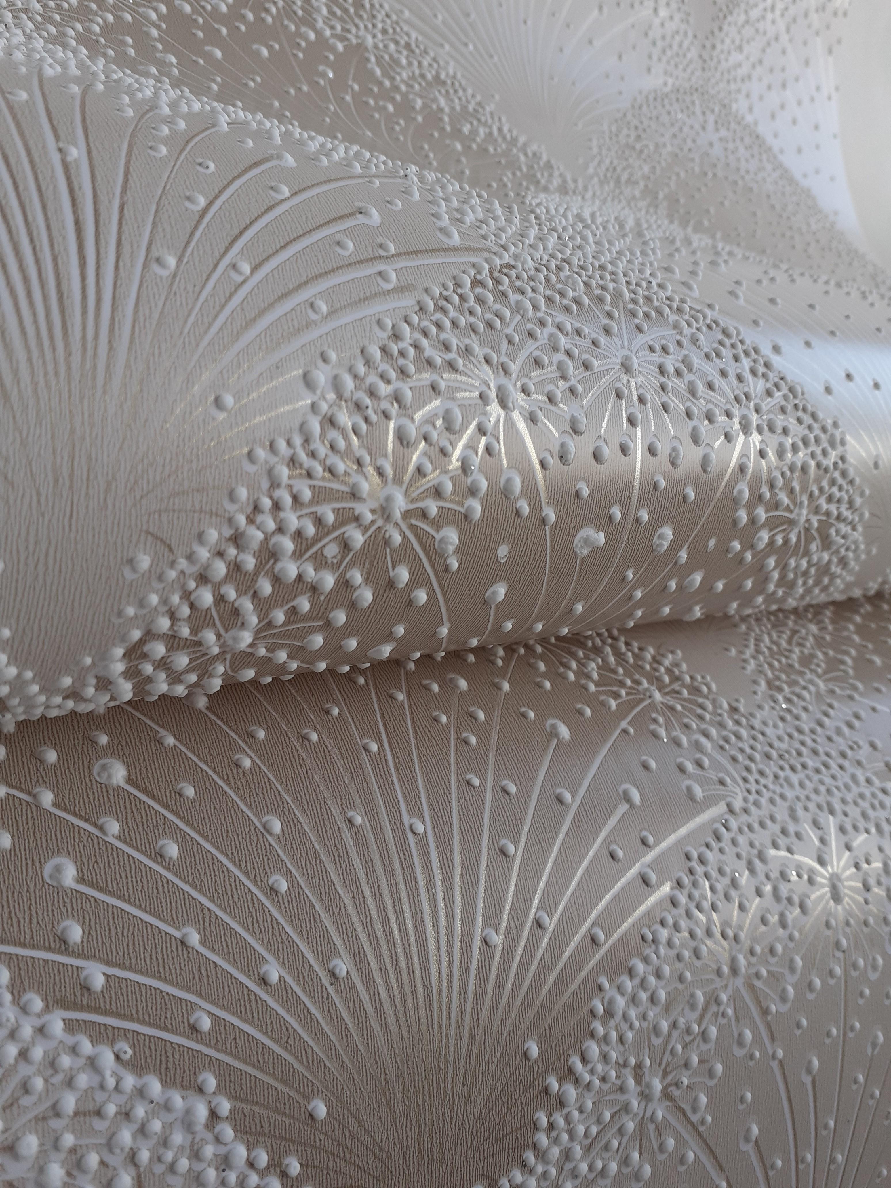 Обои бумажные акриловые V.I.P. Континент Талли Кремовый (30211 G) - фото 8