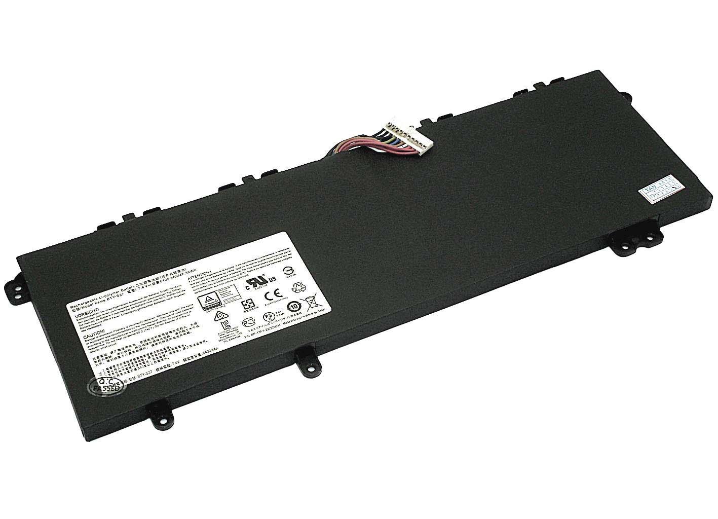 Аккумулятор для ноутбука MSI BTY-S37 GS30 7,4 V 6400 mAh (074410)
