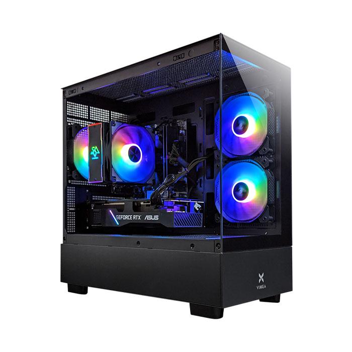 Компьютер игровой Ryzen 5 5600 RTX 4060Ti 27" 16 Гб 32 Гб DDR4 SSD M.2 ZEVS PC 13620R (2794420283) - фото 2