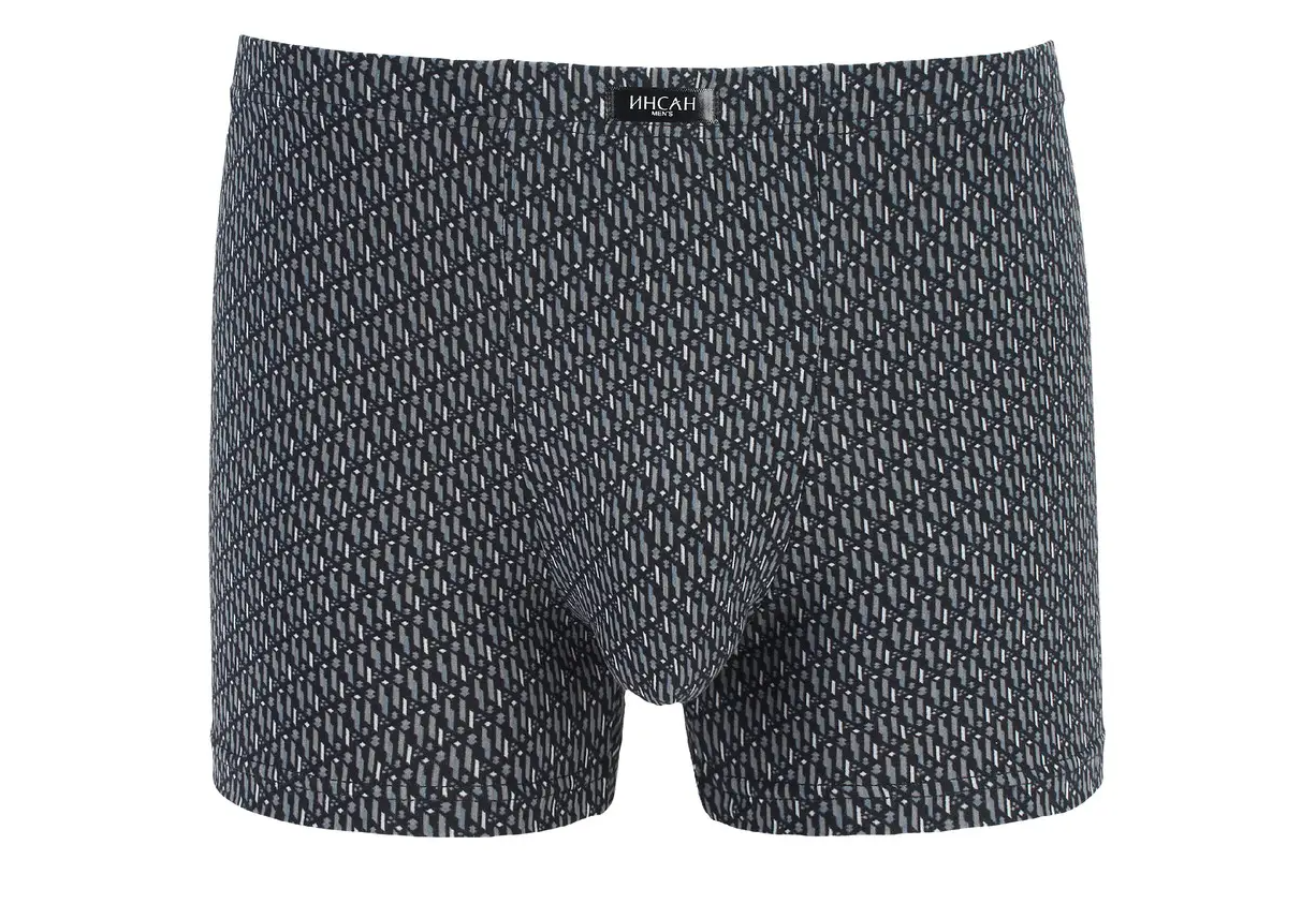 Мужские боксеры Батал стрейчевые Indena Insung 5XL 2 шт. Серый (INS-18631)