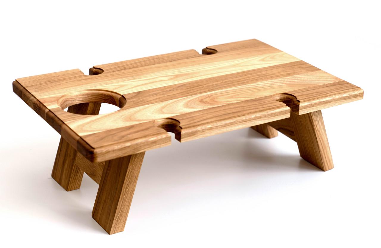 Столик винный на складных ножках 53х34 см (1462115252)