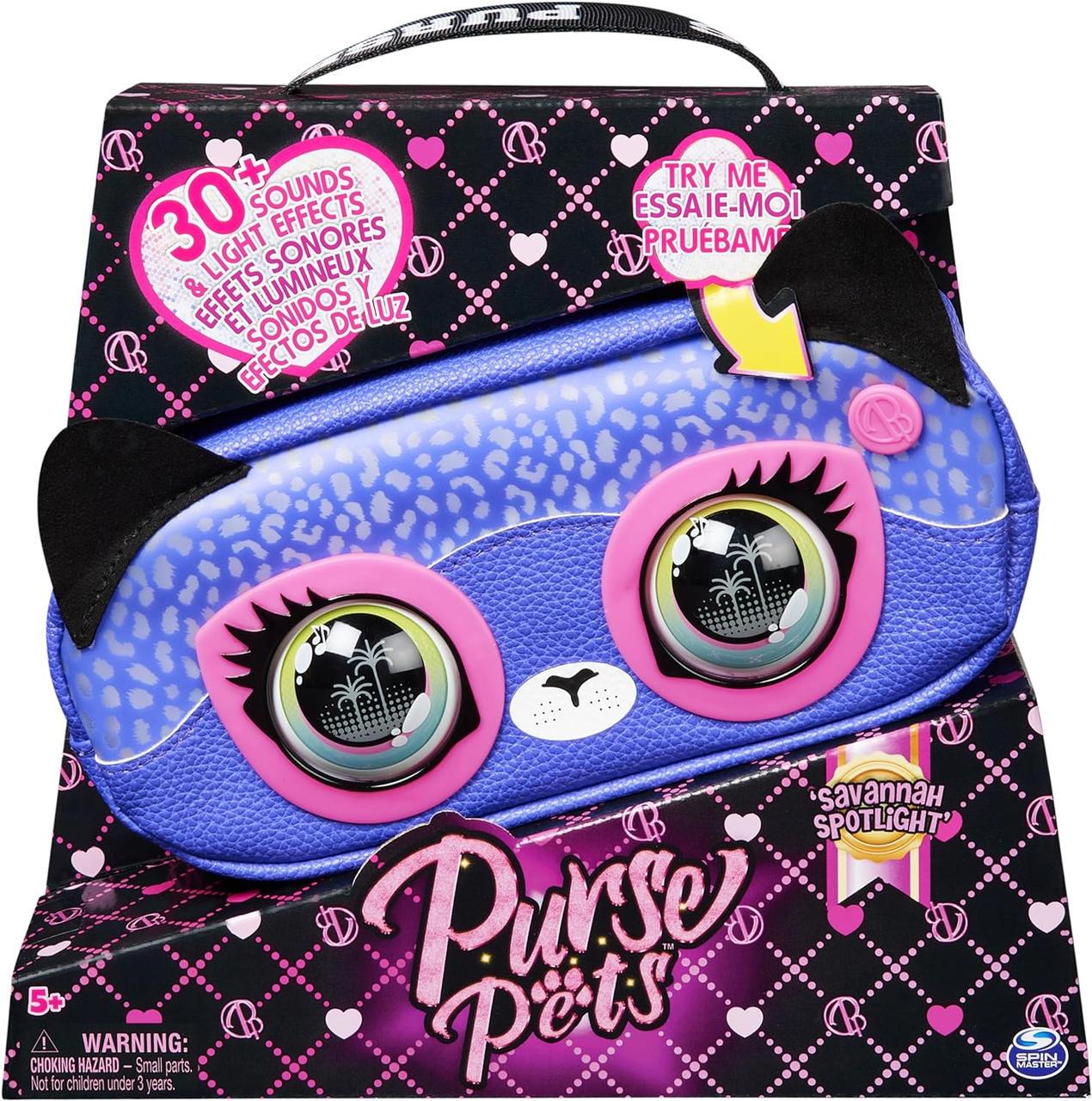 Сумочка дитяча інтерактивна Purse Pets Cheetah Fanny Pack (2095826138) - фото 2