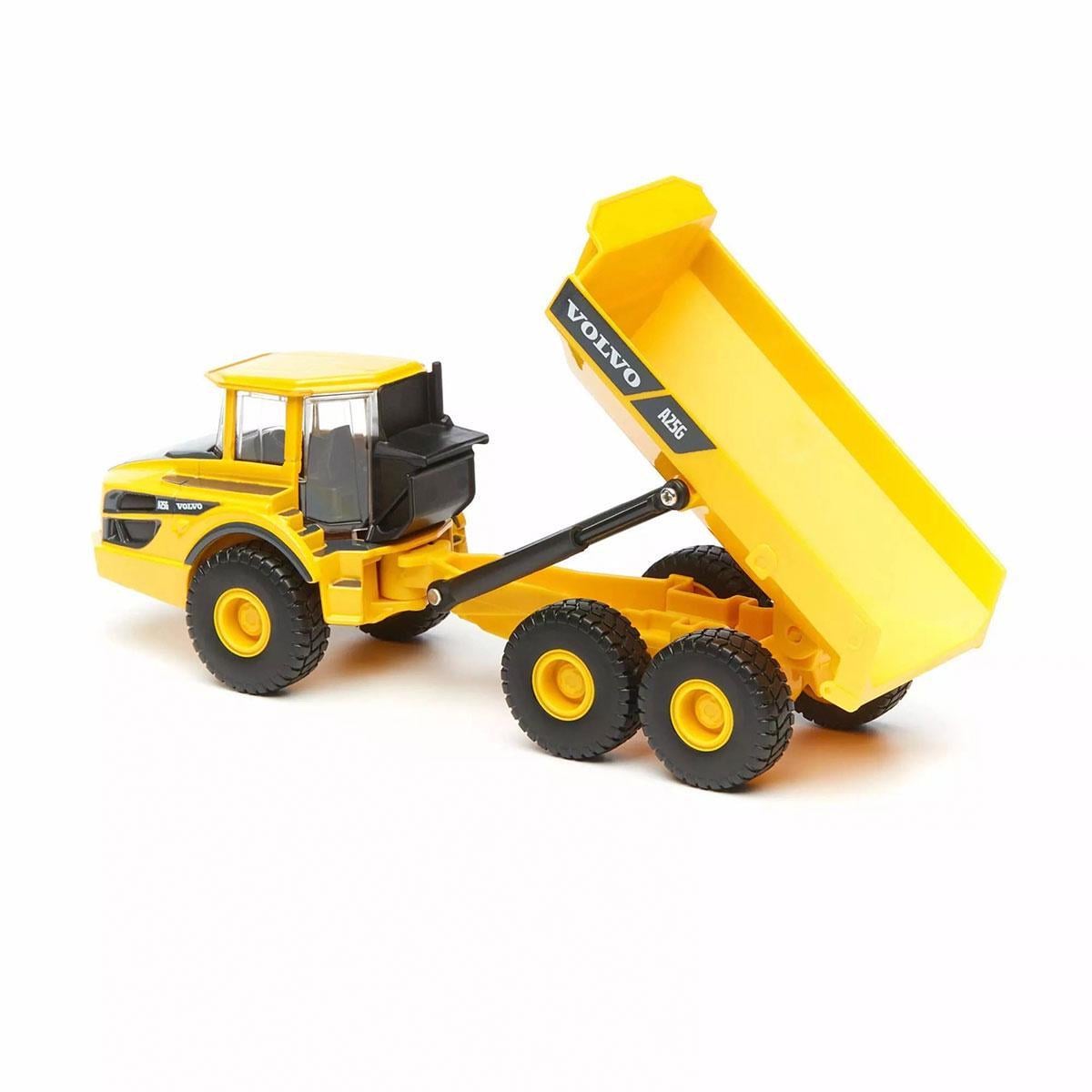 Автомодель игрушечная детская Construction САМОСВАЛ VOLVO A25G - фото 7