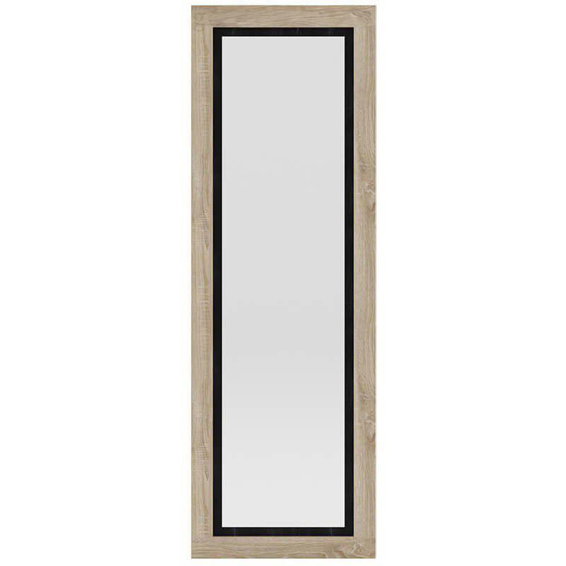 Зеркало настенное Gerbor LUS60 Сара из ДСП Дуб сонома/Антрацит (20006232)