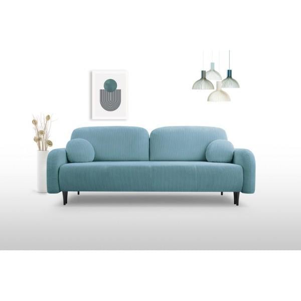 Диван раскладной Perfect Home Cloud натуральное дерево ДСП/ткань Elma 02 Бирюзовый (49490) - фото 6 Диван раскладной Perfect Home Cloud натуральное дерево ДСП/ткань Elma 02 Бирюзовый (49490) - фото 6