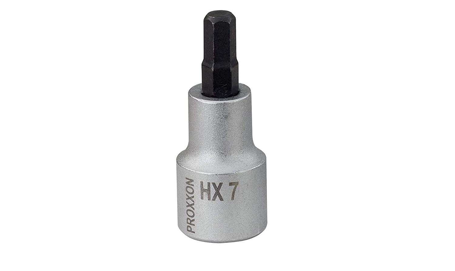 Головка накидная Proxxon HEX7 6-гранная с насадкой HEX 1/2" 55 мм (22029)