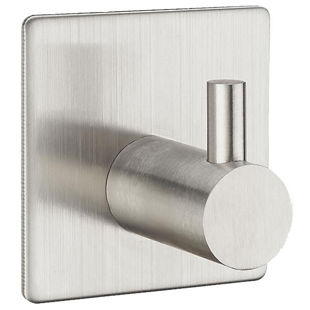 Гачок настінний MVM HSS-502S SS одинарний Сатин (210821)