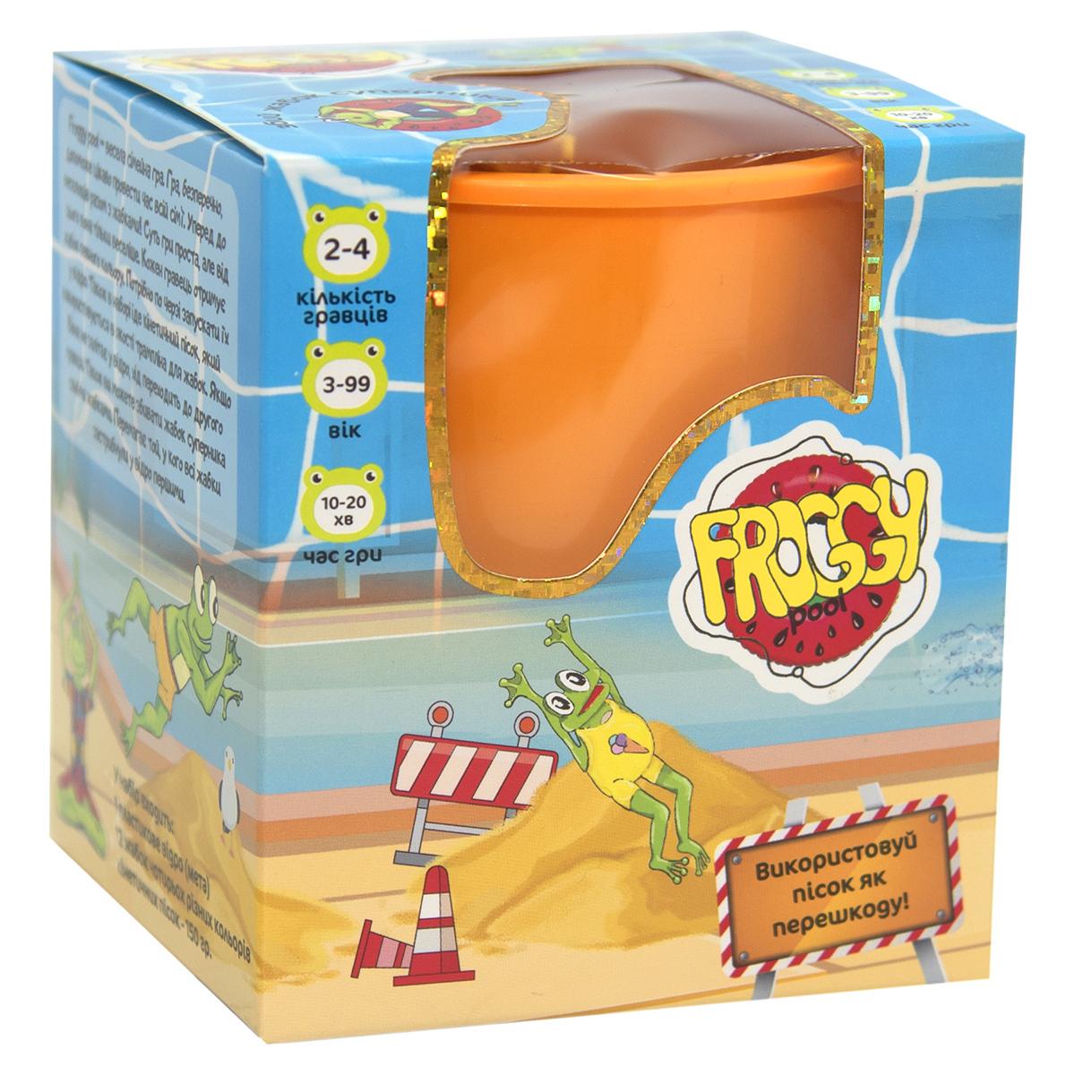 Настольная игра Strateg Froggy Pool укр. (30352)