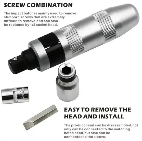 Набір ударних викруток 13 предметів (27122614) - фото 3 Набір ударних викруток 13 предметів (27122614) - фото 3