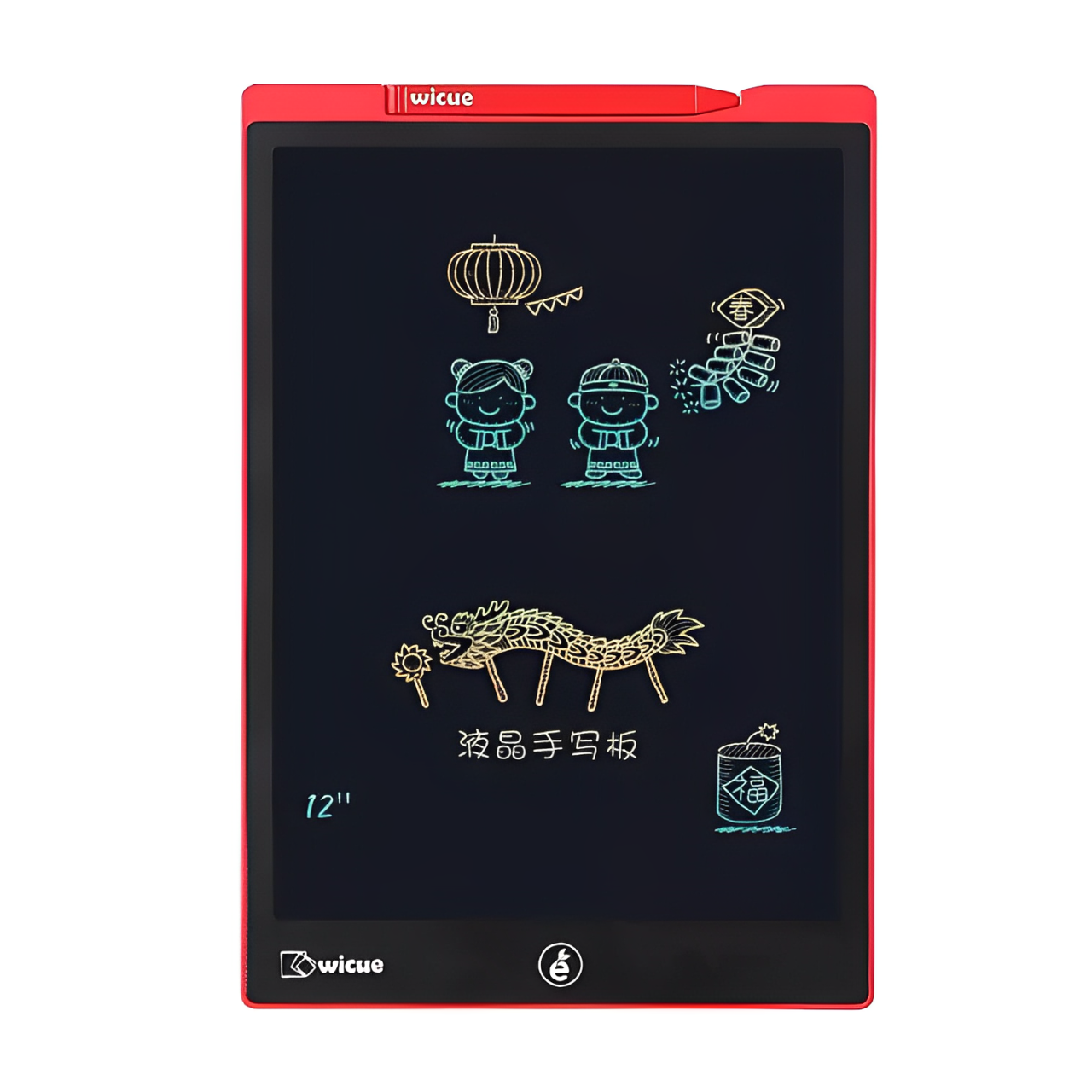 Детский планшет для рисования Wicue Board 12 LCD Multi color WNB412 Red (000938) Детский планшет для рисования Wicue Board 12 LCD Multi color WNB412 Red (000938)