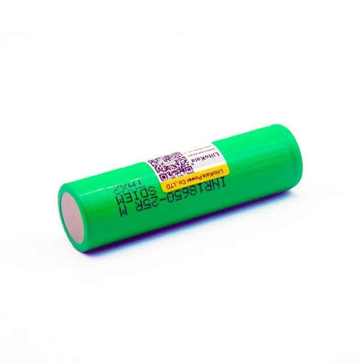 Аккумулятор высокотоковый LiitoKala INR18650-25R Li-ion 2500 mA 3.7V 20A сопротивление меньше 20 Ом (1810047608)