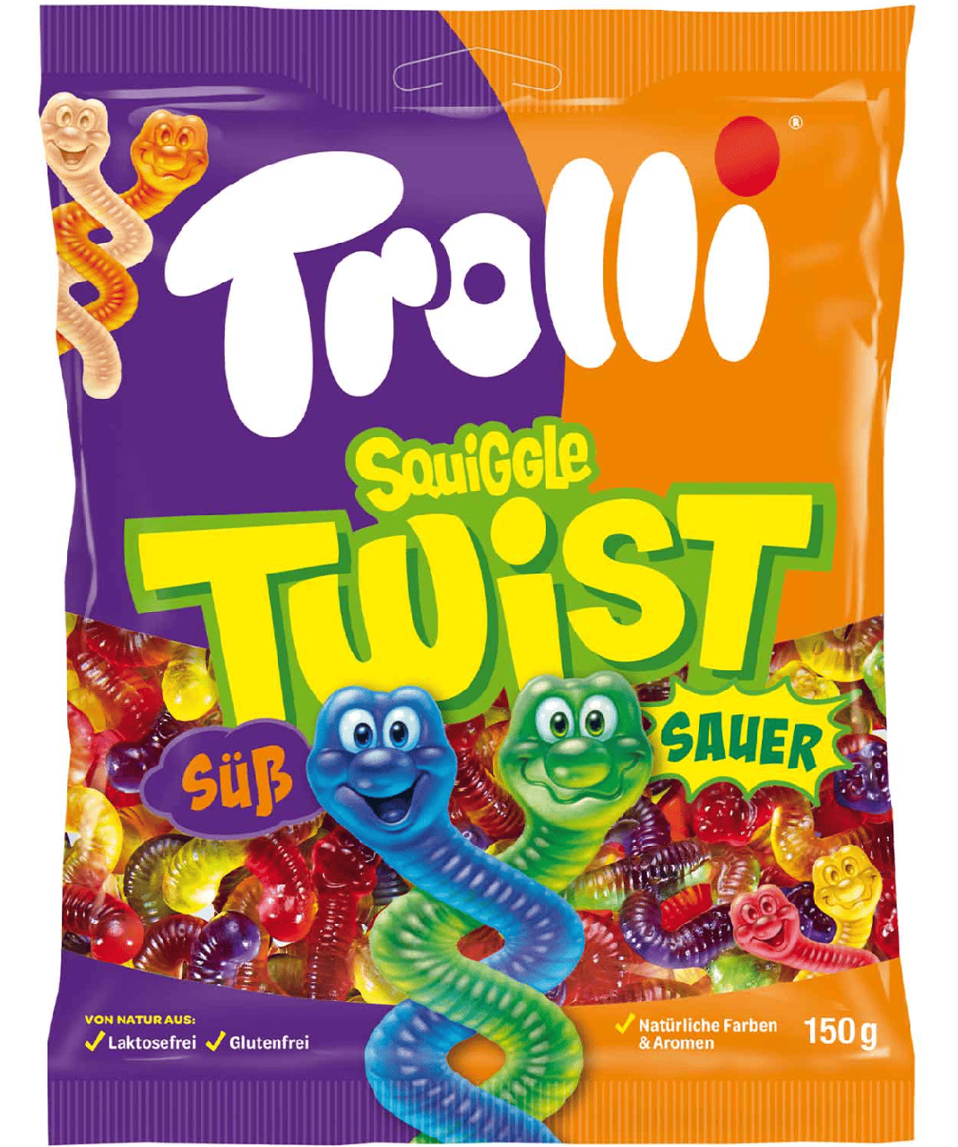 Конфеты желейные Trolli Squiggle Twist 150 г (3158226627)
