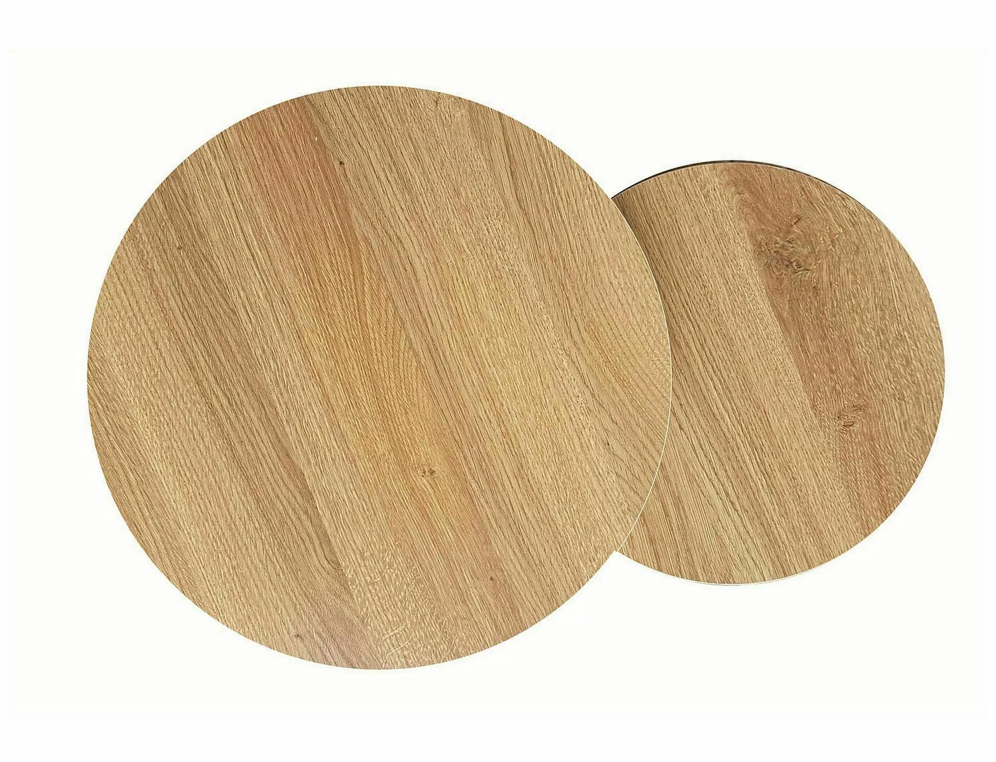 Журнальный столик комплект Signal HOLA Дуб/Черный (HOLADC) - фото 2 Журнальный столик комплект Signal HOLA Дуб/Черный (HOLADC) - фото 2