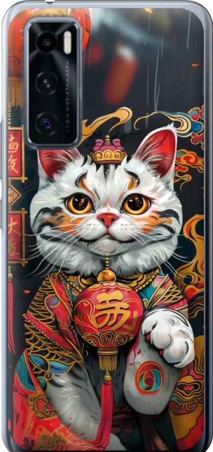 Чехол на Vivo V20 SE China Cat v2 (6135u-2128-42517)