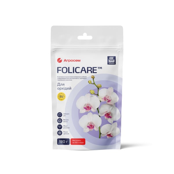 Добриво мінеральне Yara Folicare для орхідей 180 г (0210)