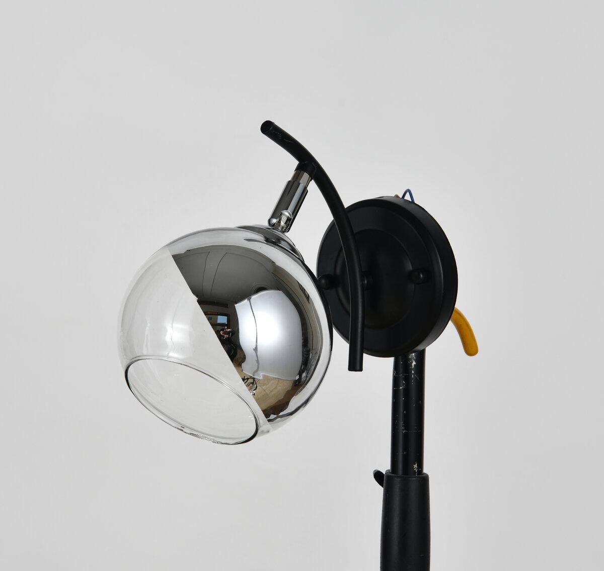 Бра Valeso V05-1B BK/CH (46352)