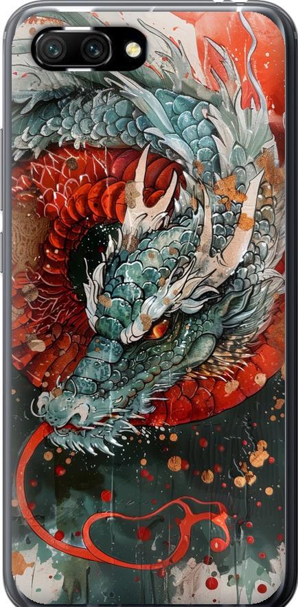 Чехол на Huawei Honor 10 Стихия огня (6101u-1496-42517) Чехол на Huawei Honor 10 Стихия огня (6101u-1496-42517)