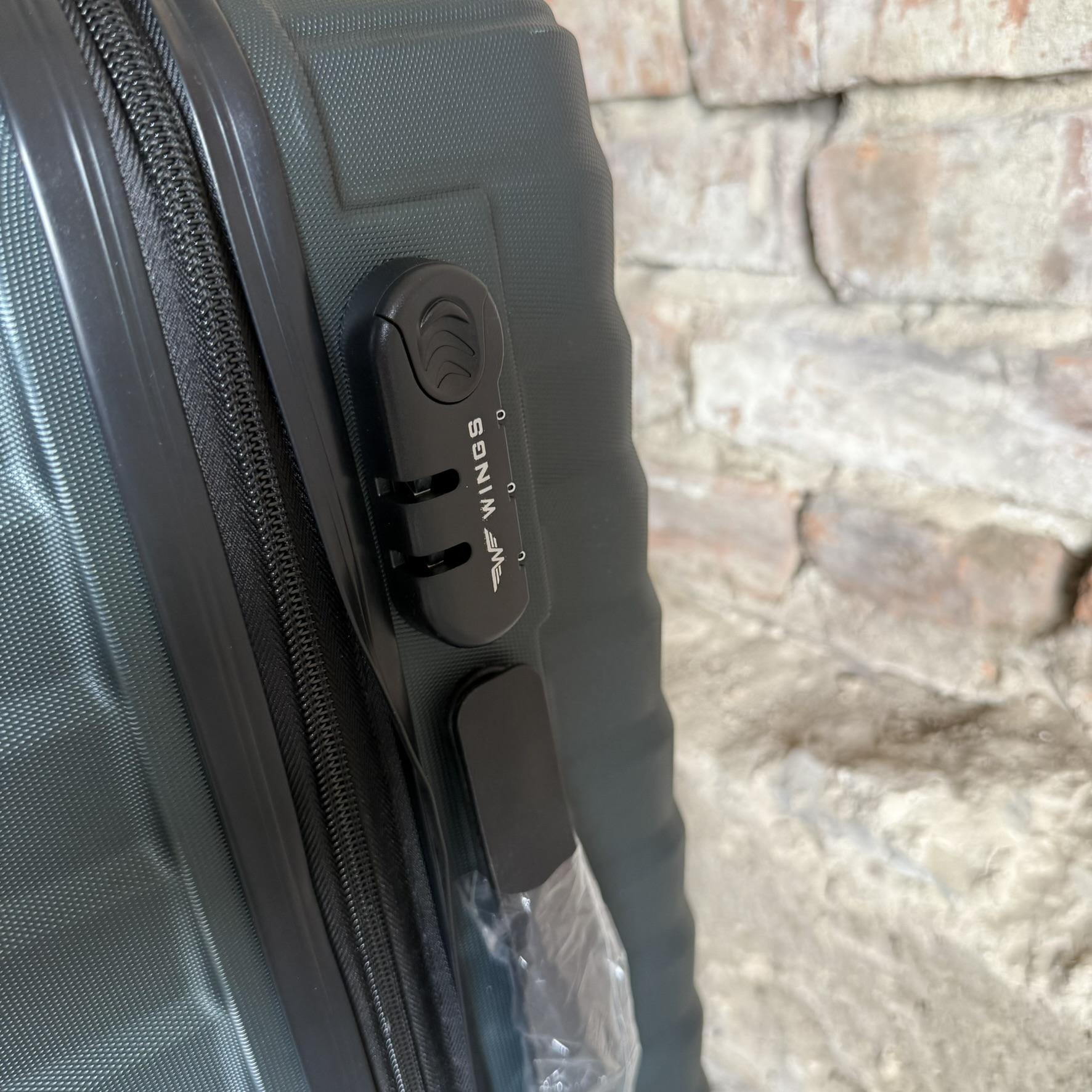 Валіза Wings PEA01 дорожня S Зелений (26557324) - фото 7 Валіза Wings PEA01 дорожня S Зелений (26557324) - фото 7