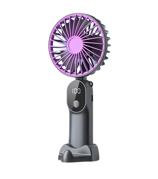 Вентилятор портативный ручной аккумуляторный Mini Fan 6 скоростей