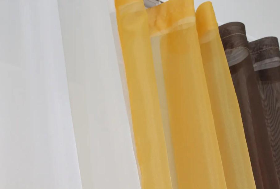 шторы с подвязками шифон 300х170 см Венге/Янтарый/Молочный (054к) - фото 5 шторы с подвязками шифон 300х170 см Венге/Янтарый/Молочный (054к) - фото 5