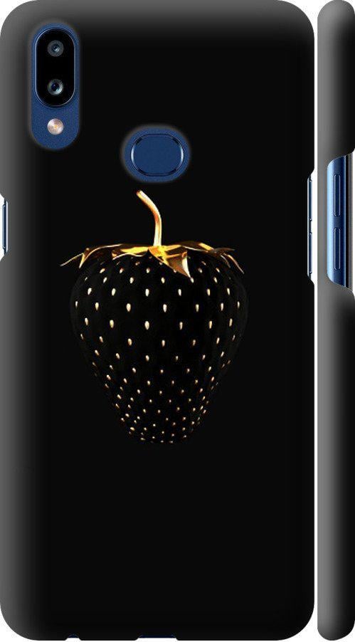 Чехол на Samsung Galaxy A10s A107F Черная клубника (3585m-1776-42517)