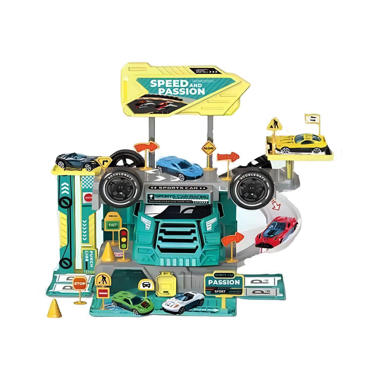 Трек 2в1 грузовик/46 элементов/металлопластиковая машинка/пластиковые колеса (6665) Трек 2в1 грузовик/46 элементов/металлопластиковая машинка/пластиковые колеса (6665)