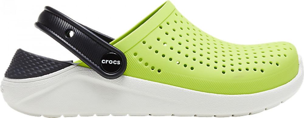 Сабо Crocs LiteRide Clog С10 р. 27 17,5 см Lime Punch (205964) - фото 3