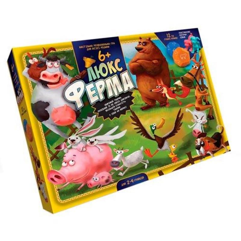 Настільна гра Danko Toys Ферма ЛЮКС велика (G-FL-01-02)
