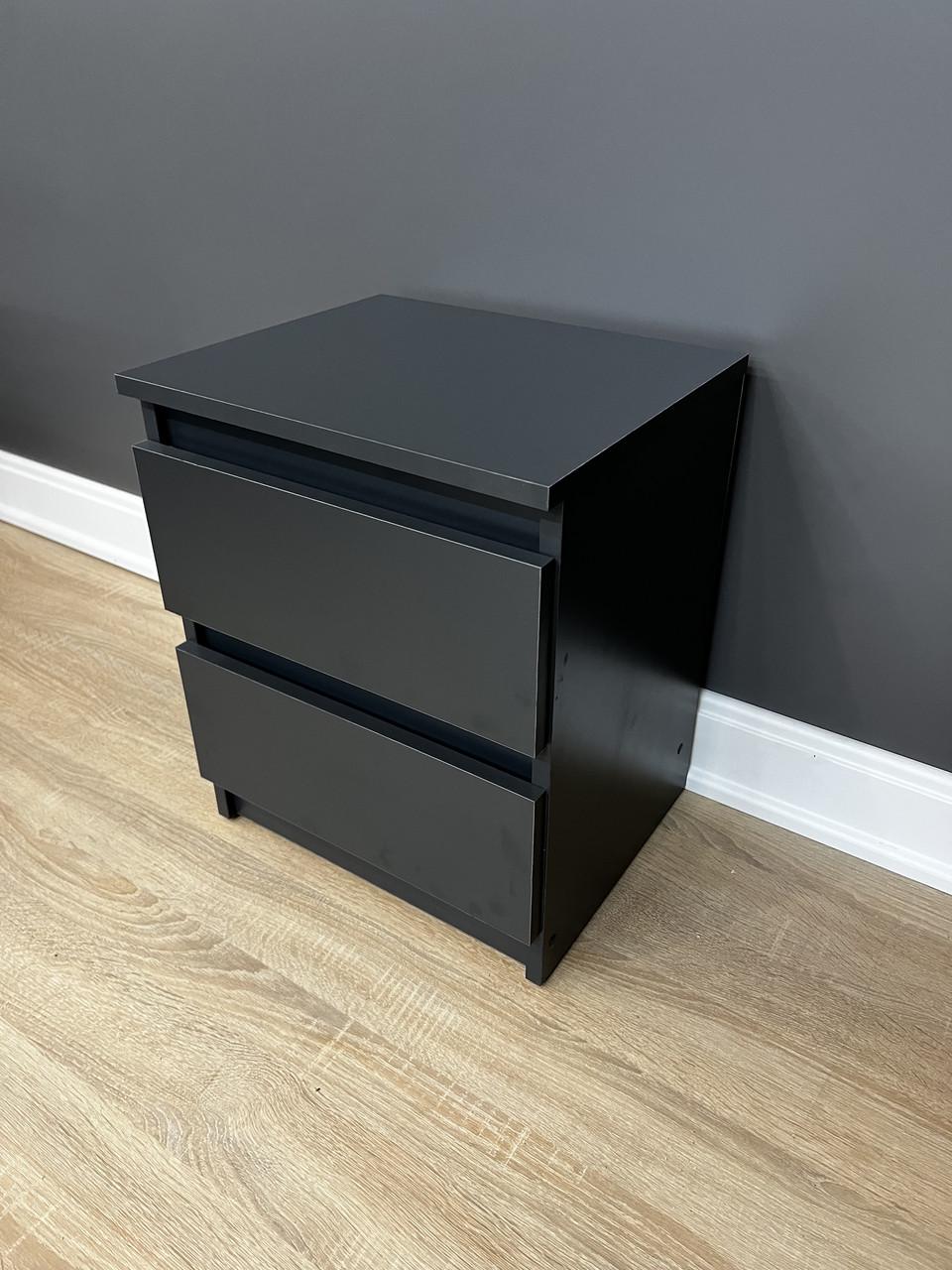 Тумба приліжкова Кватро 400x480x340 мм Антрацитовий - фото 6