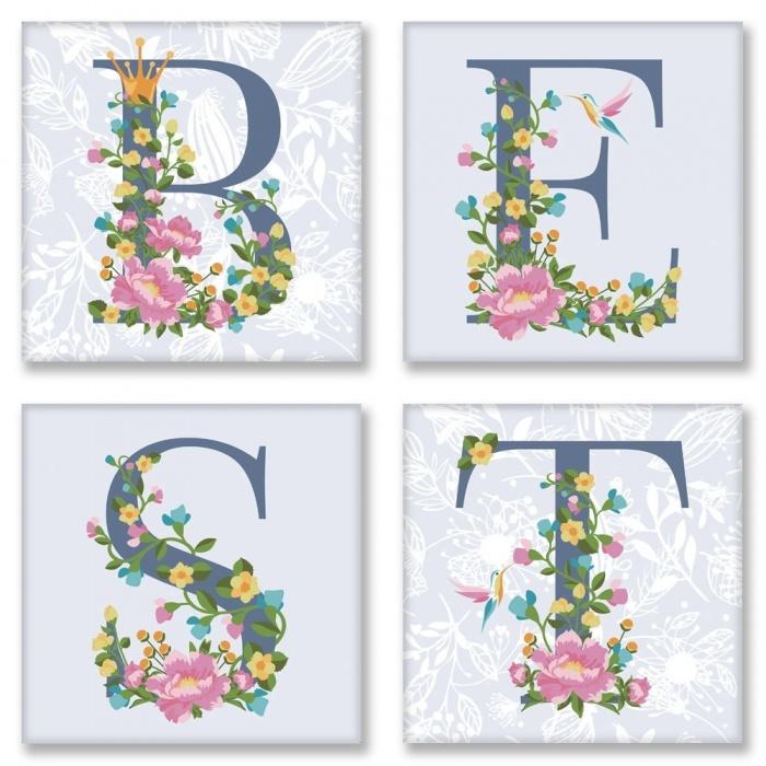 Картина по номерам Идейка Best Provence 4 шт. 18x18 см (СН110)