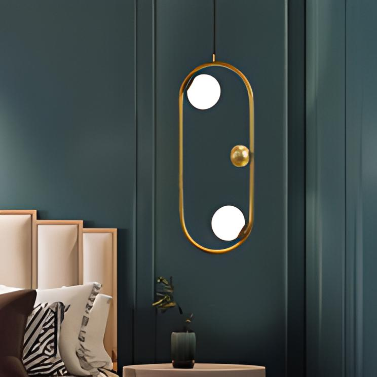 Подвес Charm 100х75 Gold/White (033015) Подвес Charm 100х75 Gold/White (033015)